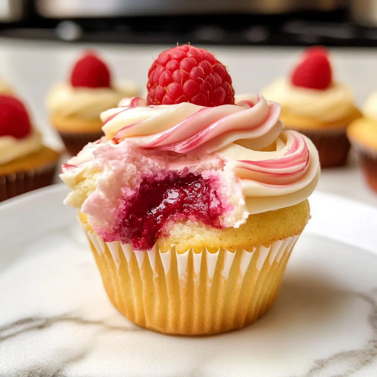 Weißer Schokolade Himbeere Muffins für jeden Anlass 5 Weißer Schokolade Himbeere Muffins
