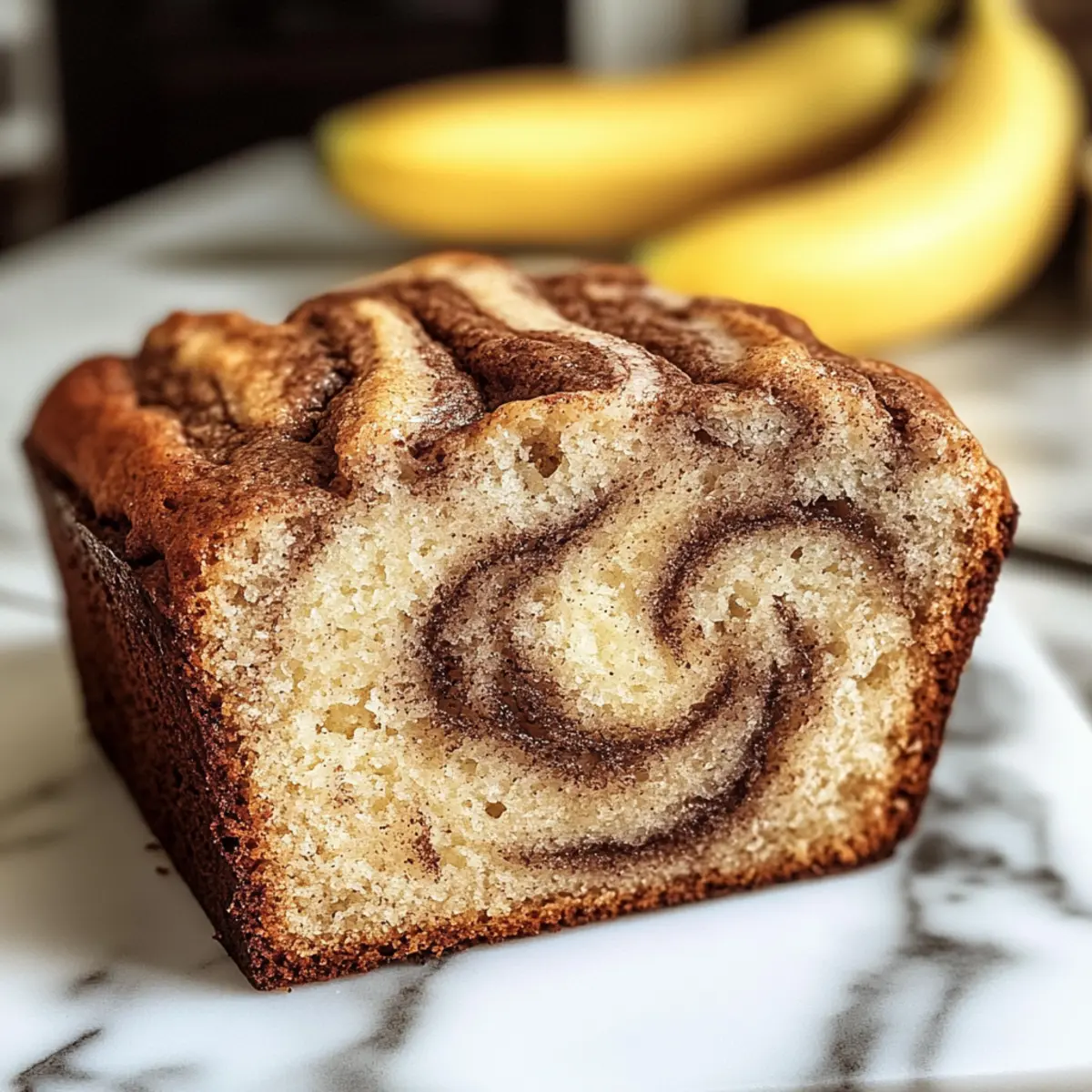 Zimtgeschwungener Bananenbrot mebl3a