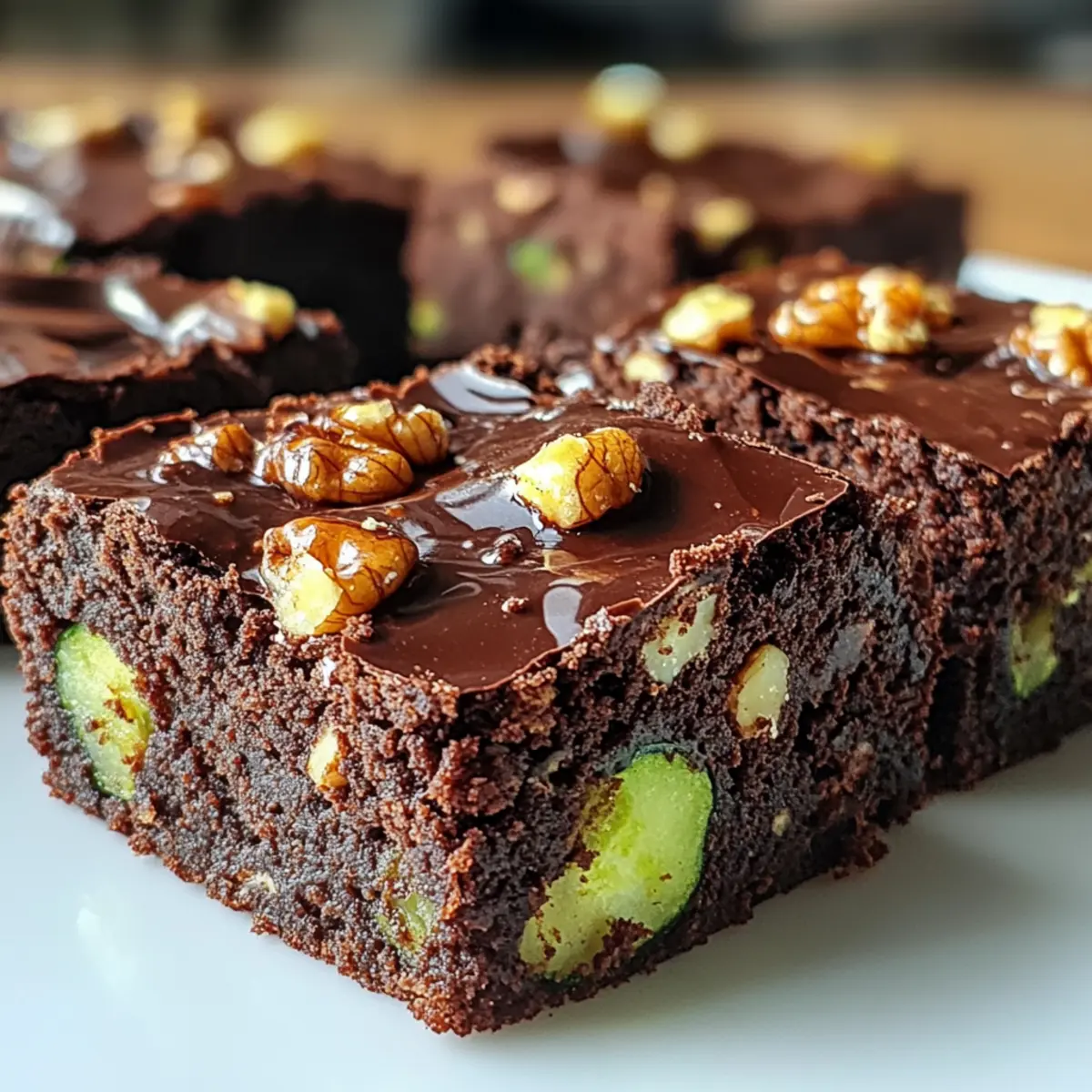 Zucchini Brownies with Honey Delightful Easy Treat uugwyi