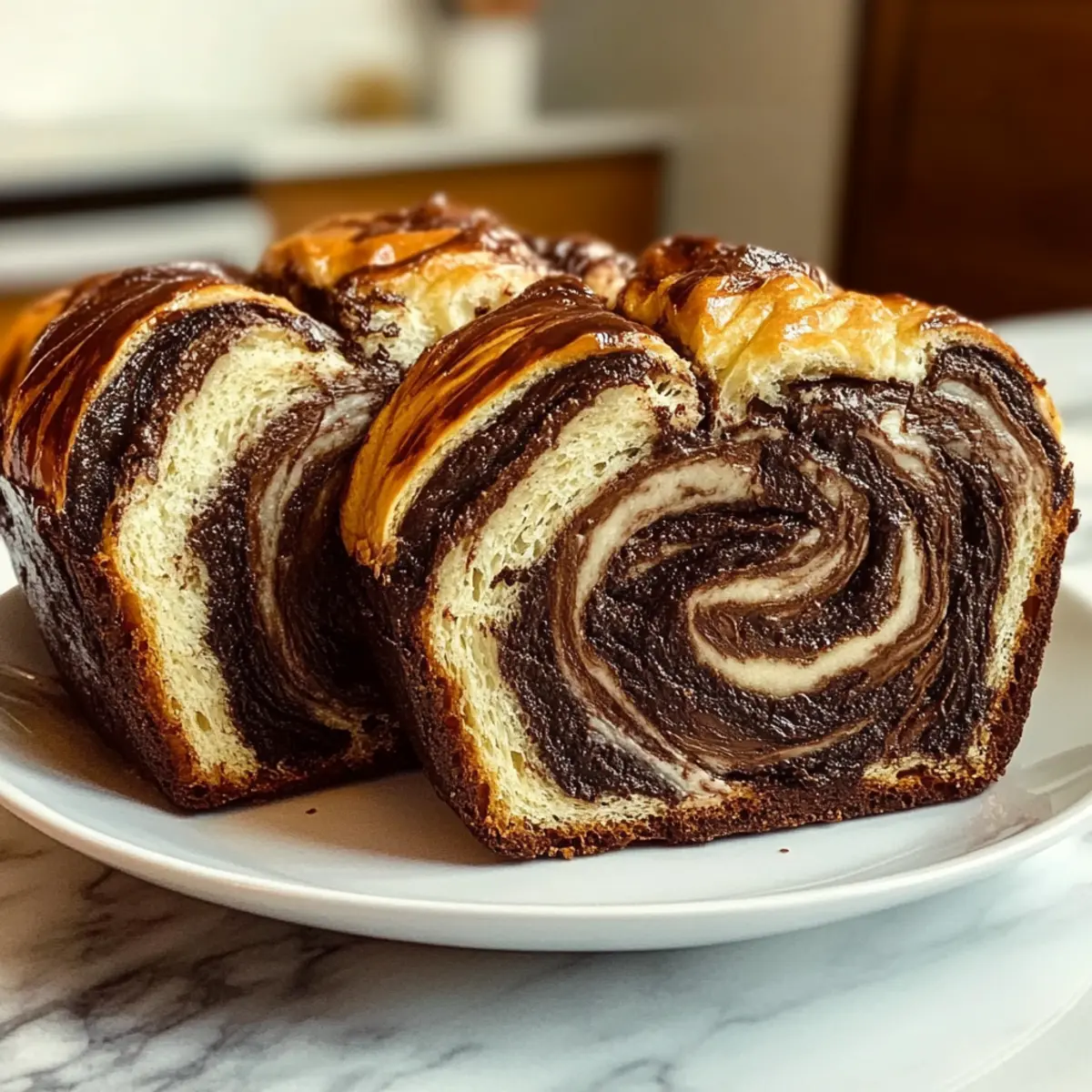 Chocolate Babka Soft Buttery Sweet Bread with Swirls of Dark Chocolate iqvo0t