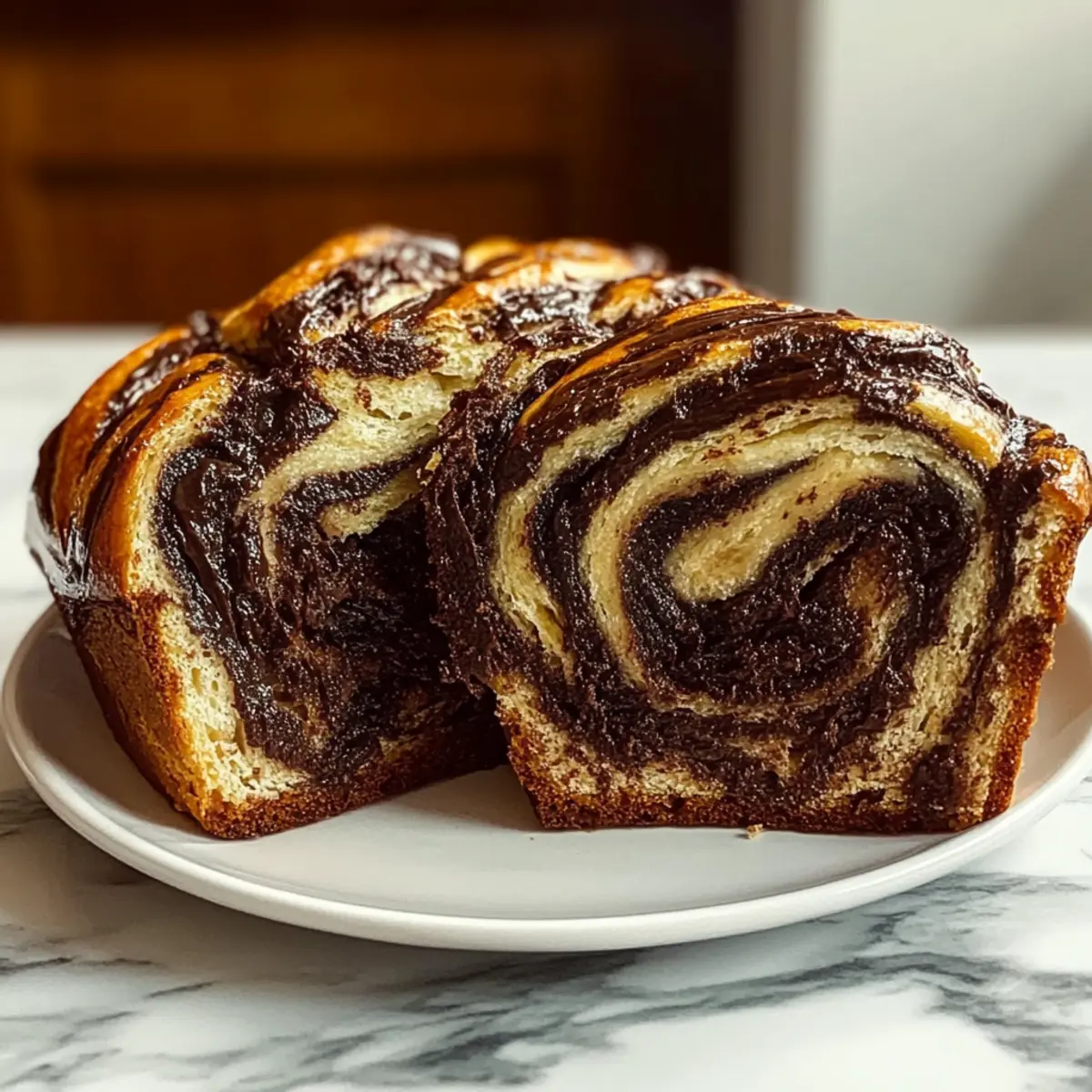 Chocolate Babka Soft Buttery Sweet Bread with Swirls of Dark Chocolate t9vdqr