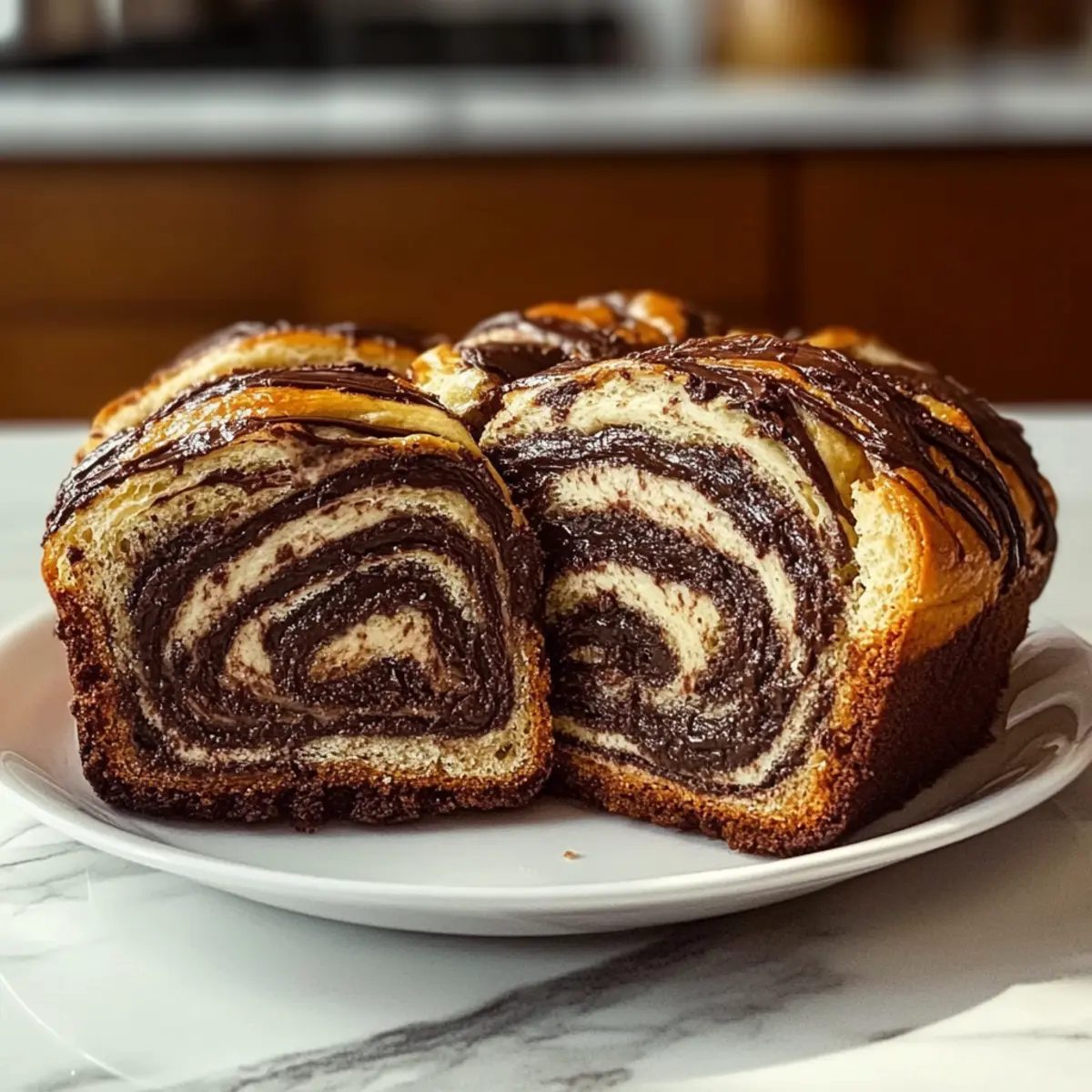 Chocolate Babka Soft Buttery Sweet Bread with Swirls of Dark Chocolate y0opck