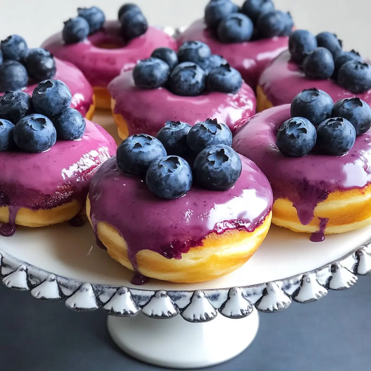 Lemon Blueberry Donuts ciho6y