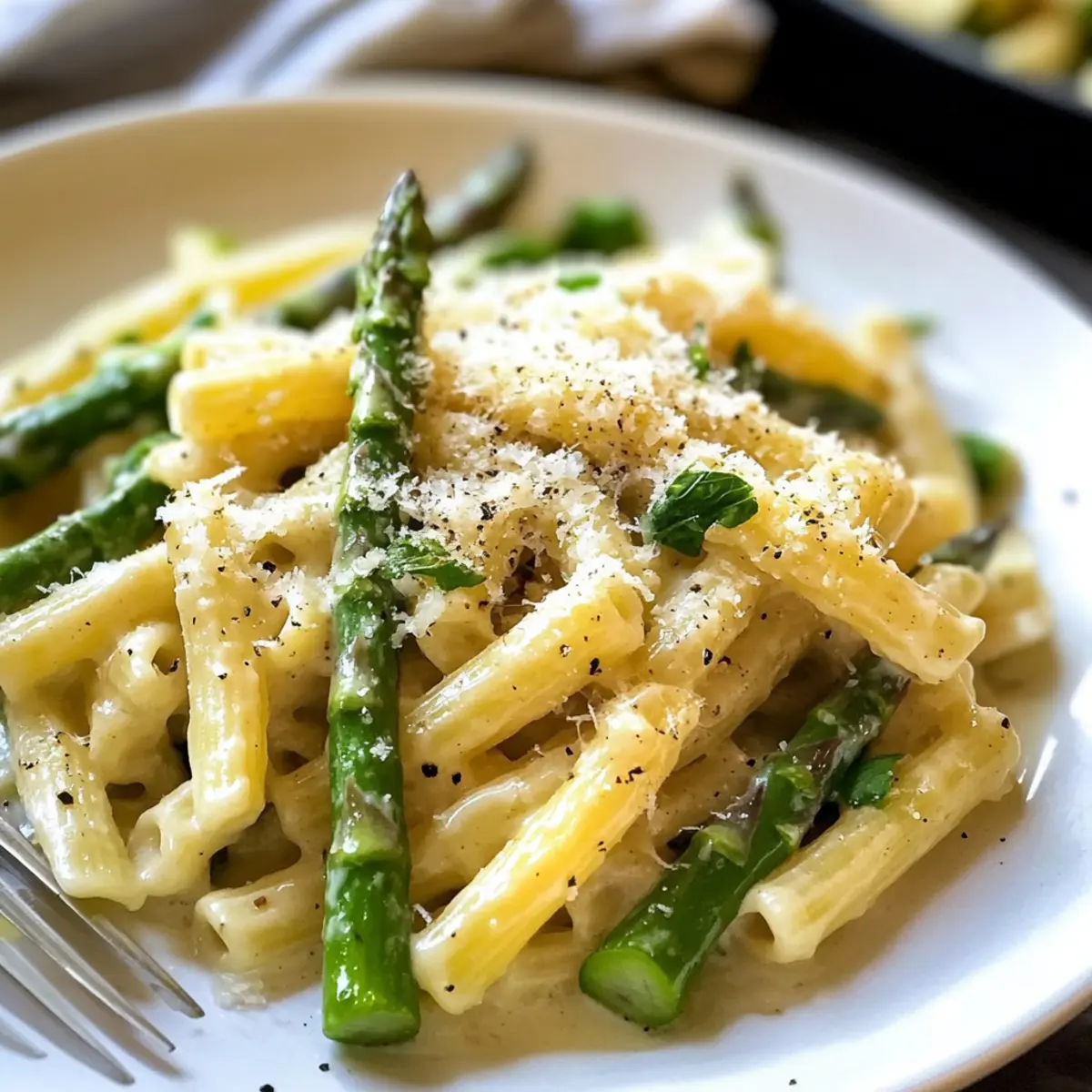 Pasta mit grünem Spargel in 20 Minuten 4 Pasta mit grA¼nem cgnn0s