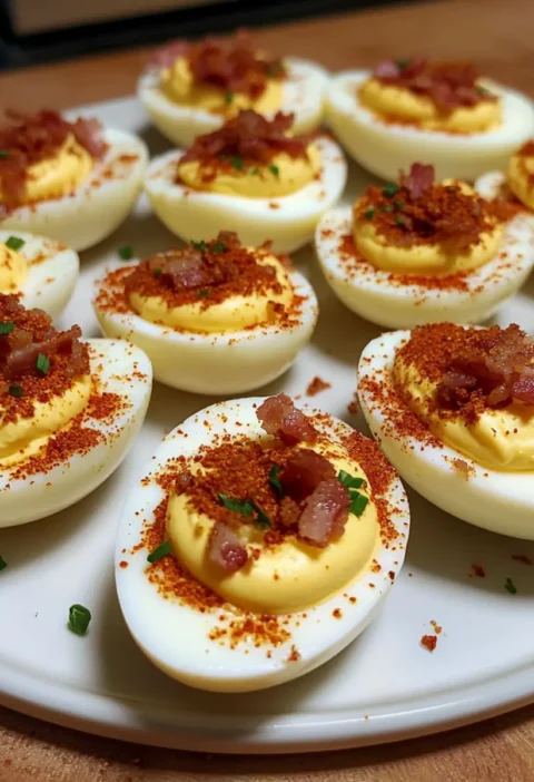 Teufelseier mit Speck