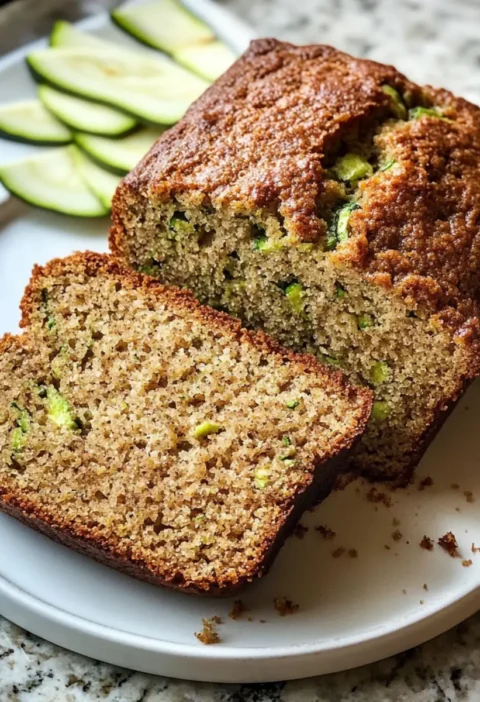 Das beste feuchte Zucchini-Brot (einfach, fluffig und perfekt gewürzt)