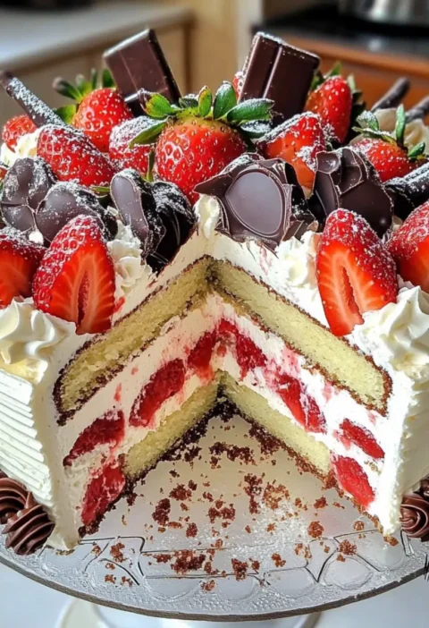 Erdbeer Mascarpone Torte