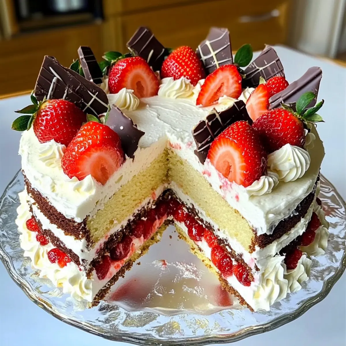 Erdbeer Mascarpone Torte kz1mvh