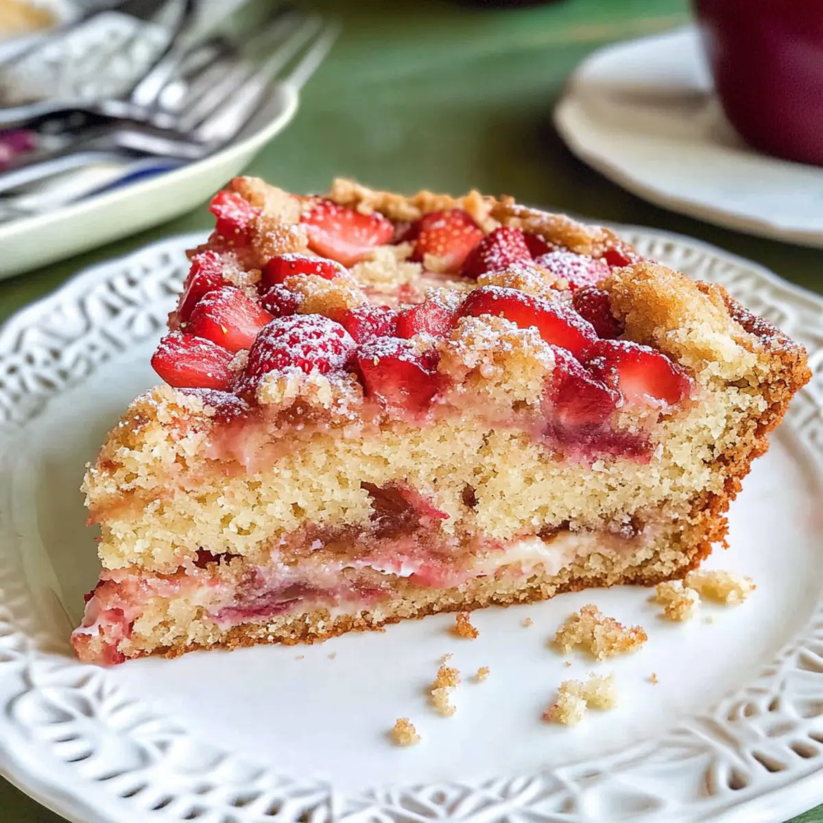 Erdbeer Rhabarber Kuchen ohzevn