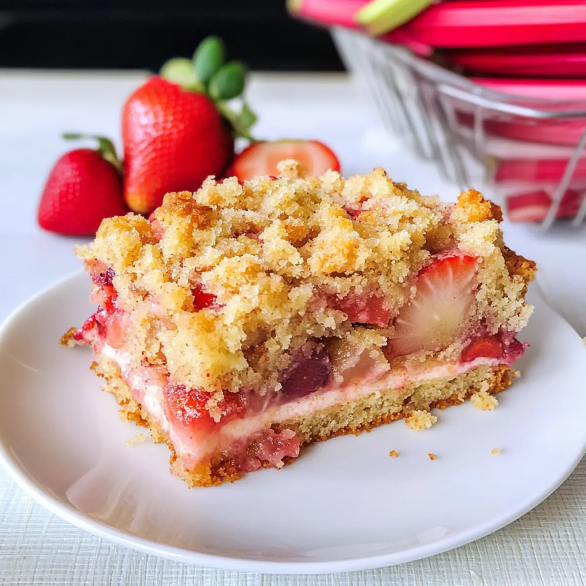 Erdbeer Rhabarber Kuchen