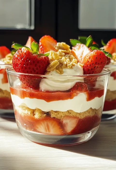 Erdbeer Tiramisu