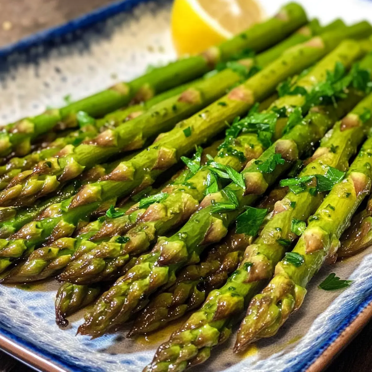 Grüner Spargel Rezept