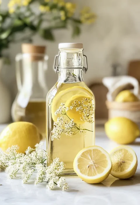 Holunderblütensirup