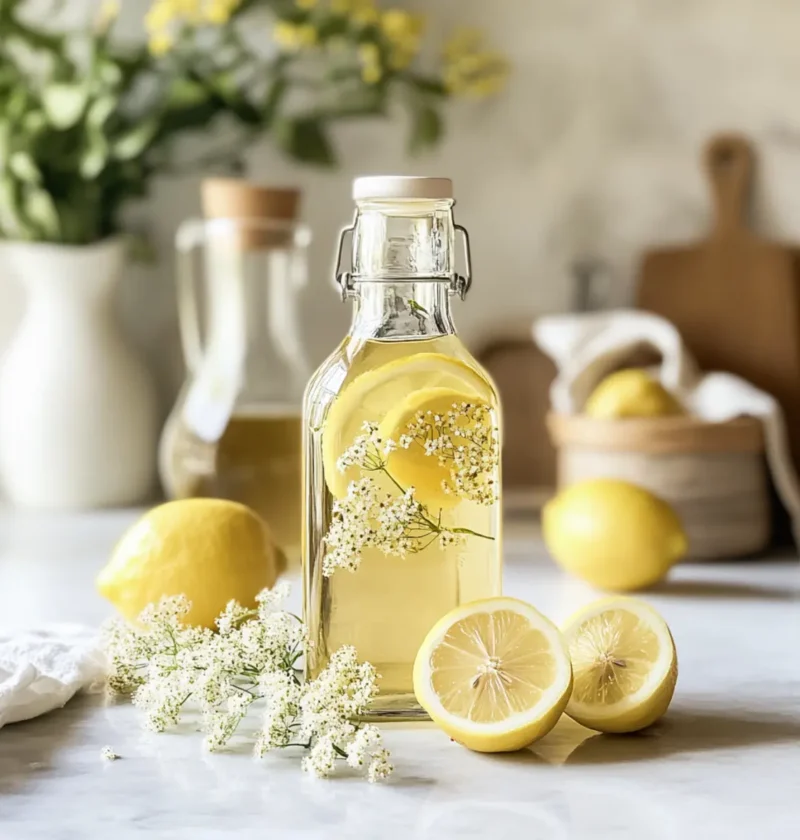 Holunderblütensirup