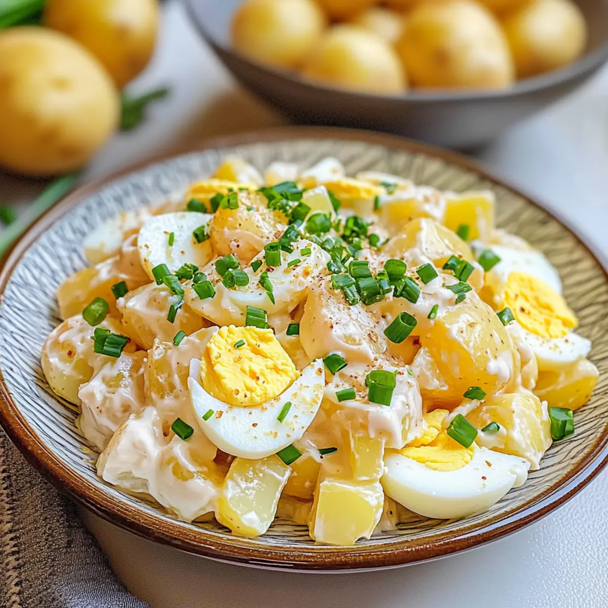 Kartoffelsalat labeau