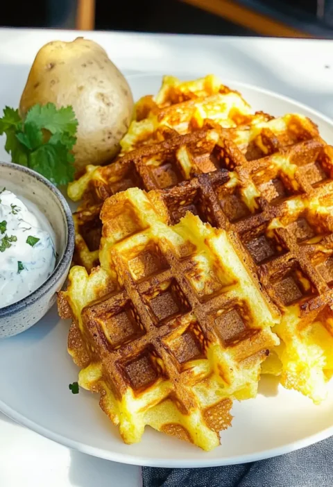 Kartoffelwaffeln