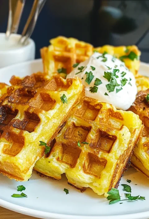 Kartoffelwaffeln