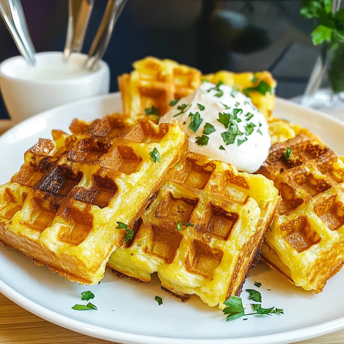 Kartoffelwaffeln