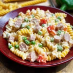 Spargelsalat mit Kirschtomaten und Pinienkernen