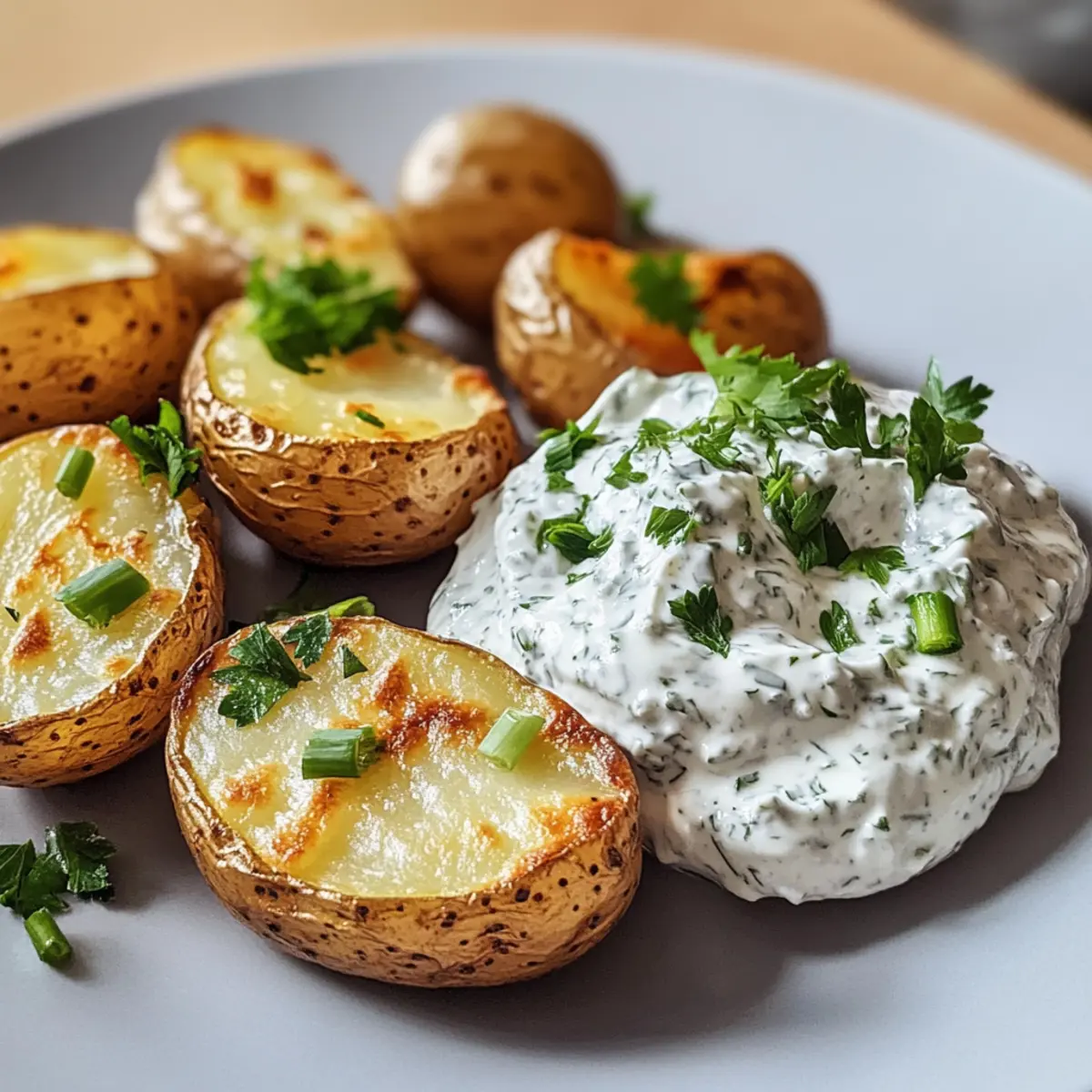 Ofenkartoffeln mit Kräuterquark ganz einfach selbst machen 2 Ofenkartoffeln mit KrA¤uterquark n3hy1w