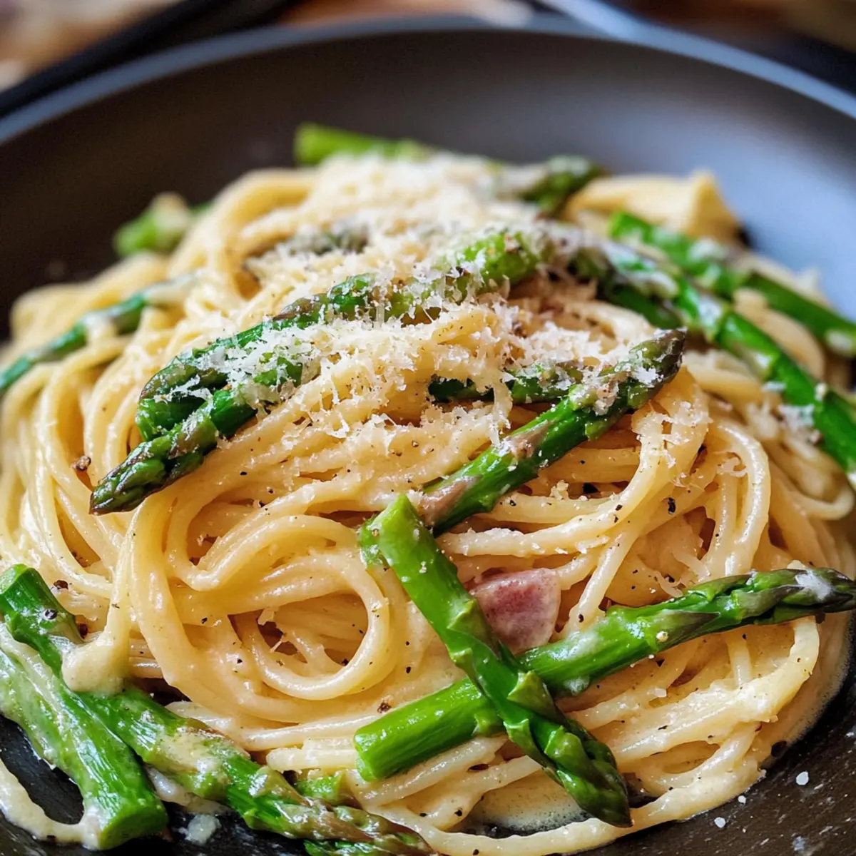 Pasta mit grA¼nem Spargel f69zs0