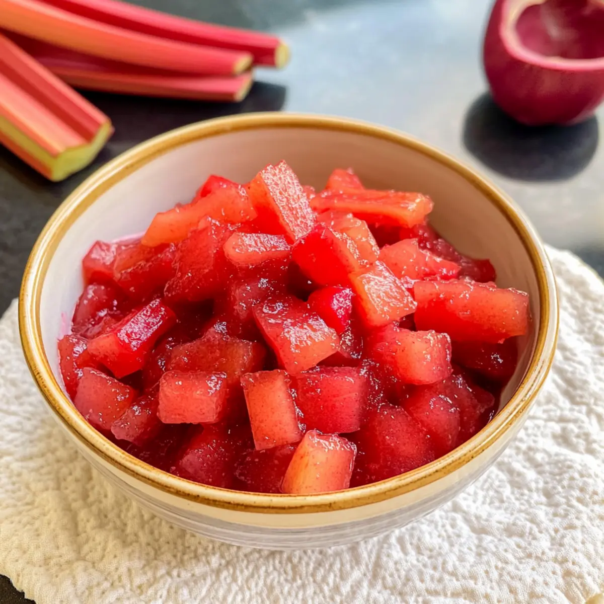 Rhabarberkompott qzdpvw