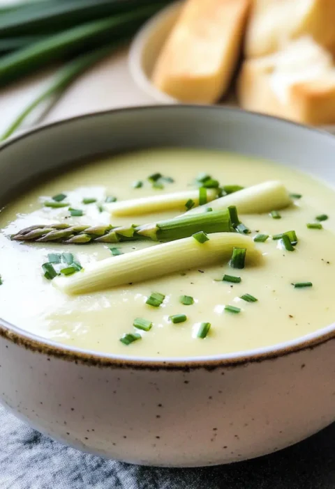 Spargelcremesuppe