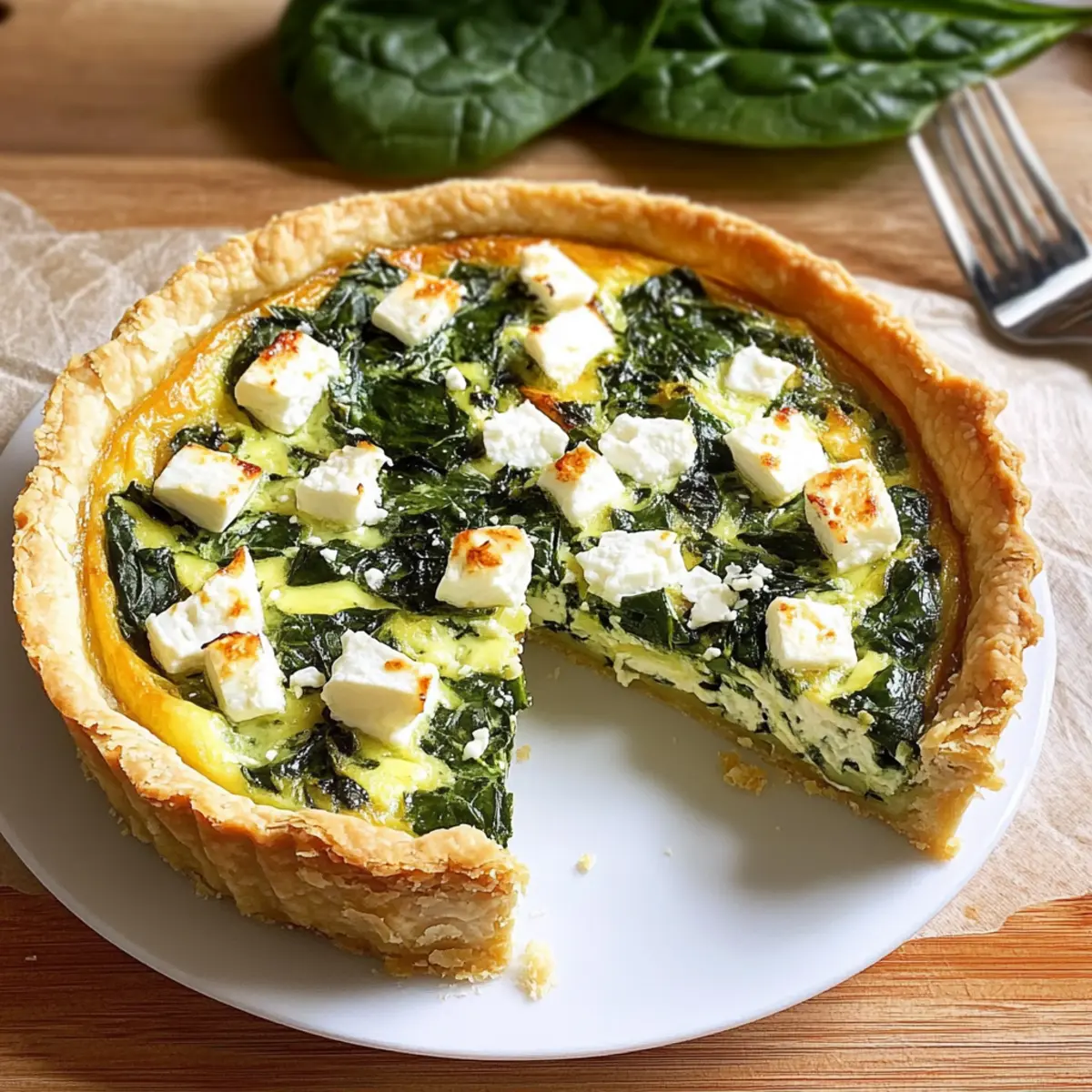 Spinat Quiche c0glze