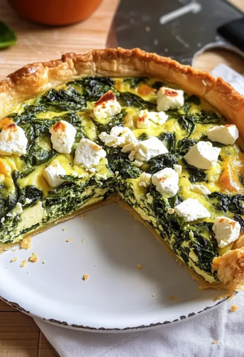 Spinat Quiche