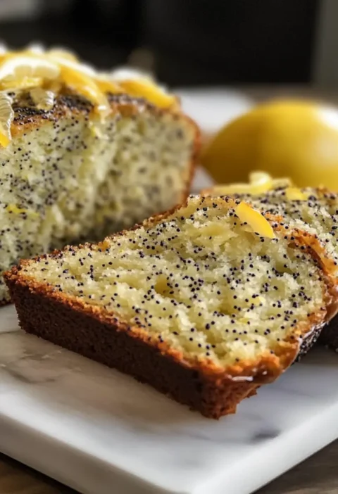 Zitronen-Mohn-Kuchen