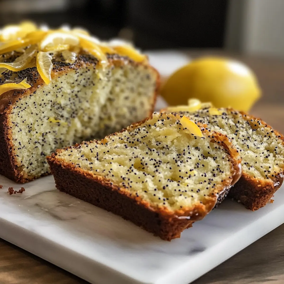 Zitronen-Mohn-Kuchen