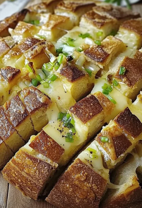 Zupfbrot mit Käse
