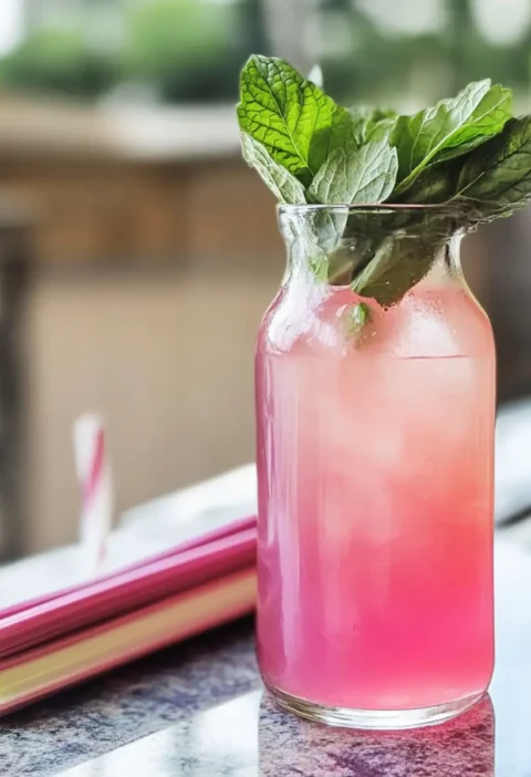 Rhabarbersirup