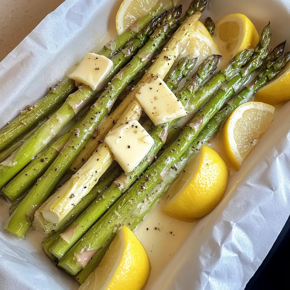 Spargel aus dem Ofen