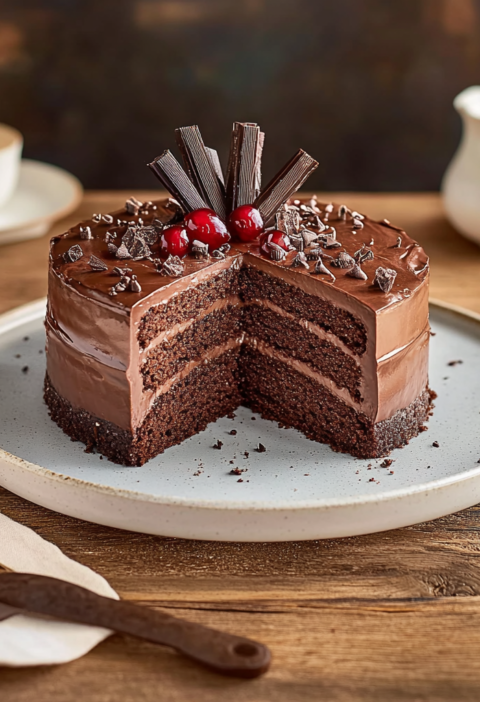 Schoko Kirsch Torte Backen leichtgemacht für jeden Anlass