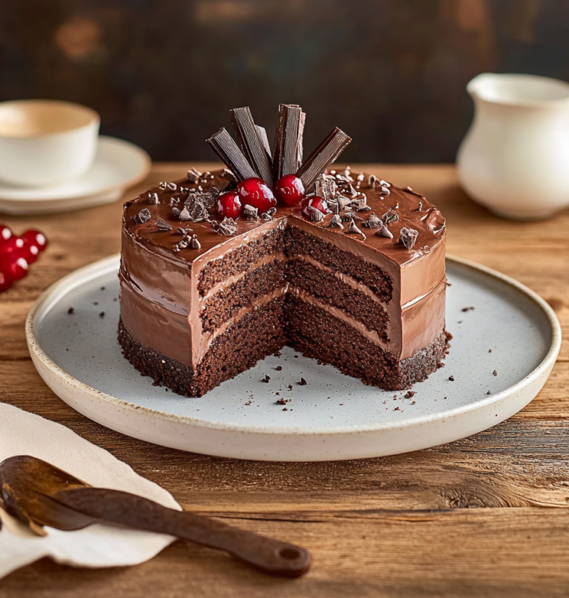 Schoko Kirsch Torte Backen leichtgemacht für jeden Anlass 1 Schoko Kirsch Torte Backen leichtgemacht für jeden Anlass