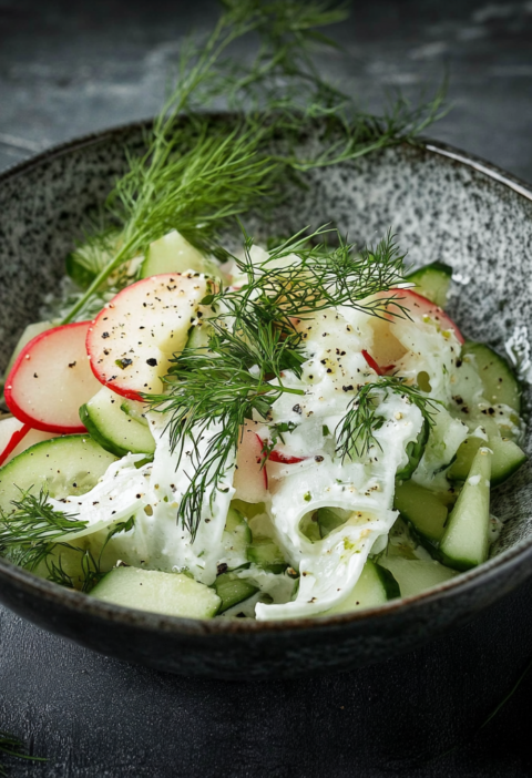 Gurken Salat Rezept - Perfekt frischer Sommergenuss