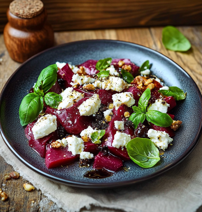 Rote Beete Salat mit Feta – Frisch, Kraftvoll & Schnell 1 Rote Beete Salat mit Feta – Frisch, Kraftvoll & Schnell