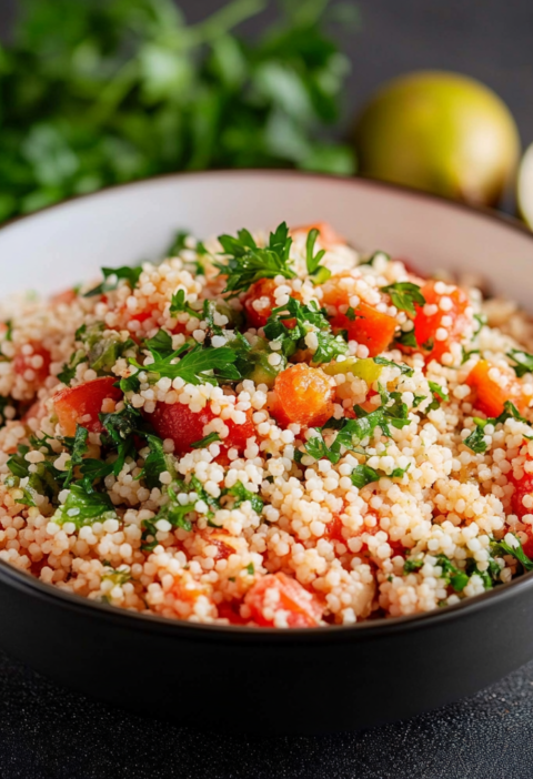Schnelles und Frisches Taboule Rezept aus Bulgur