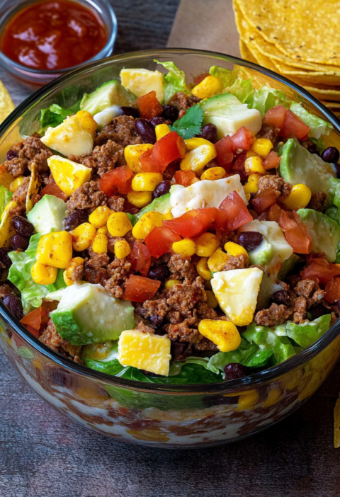Taco Salat Rezept: Der ultimative Guide für köstliche Tex-Mex Mahlzeiten