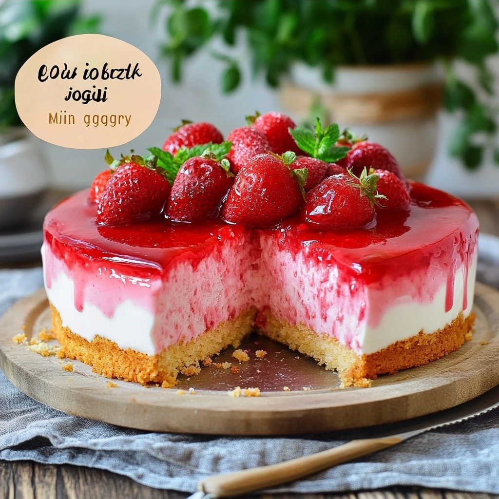 Erdbeertorte mit Joghurt: Der cremigste Nachtklassiker 2 Erdbeertorte mit Joghurt: Der cremigste Nachtklassiker